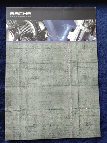 Sachs roadster 800 prospekt - sachs,
