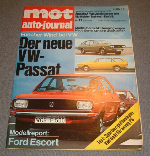 Mot 1973 passat - mot, ford