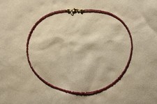 Halskette armband granat rot - halskette/,