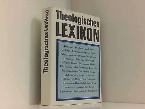 Theologisches lexikon - theologisches,