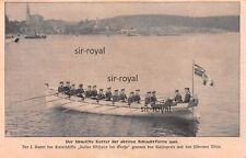 1. Kutter Linienschiff SMS Kaiser Wilhelm der Große Kaiserpreis - 1906 ~14x9cm