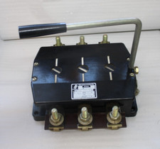 DDR Lastschalter FLTA-400  400A 660V AC 50Hz TGL 200-3845 VEB Grimma Drehhebel