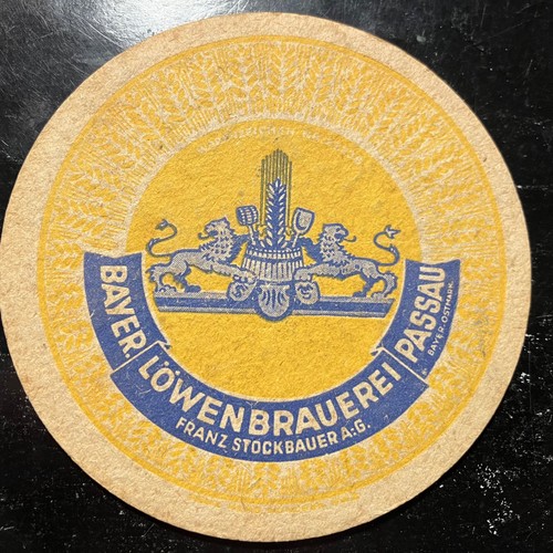 Alter bierdeckel brauerei - bierdeckel,