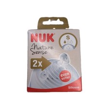 NUK Nature Sense Trinksauger für Babyflaschen 0–18 Monate Größe S 2 Stück