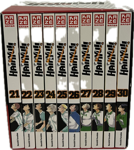 Haikyu schuber manga 30 - manga, 21-30