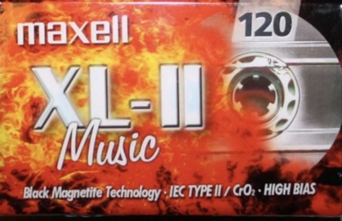 Audiokassette tape maxell - audiokassette,