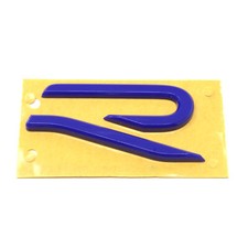 Original VW Golf 8 R Schriftzug Blau Heckklappe Heck Aufkleber Logo Emblem
