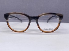 Calvin Klein Brille damen Rund Braun Grau Panto  CK5887  Vollrand