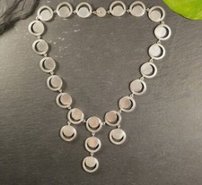 Hübsche 925 Sterling Silber Kette Mexico AAR Casa Figueroa Taxco Ringe