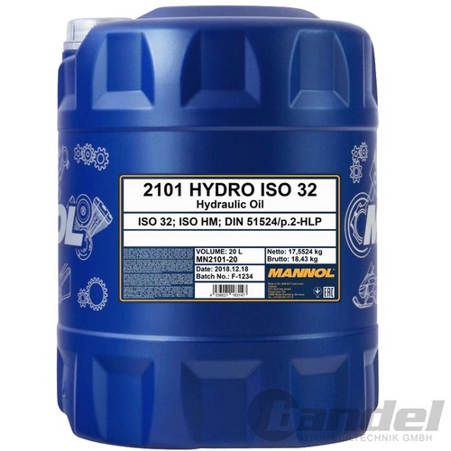 Liter hlp hydrauliköl - 20, hydrauliköl/
