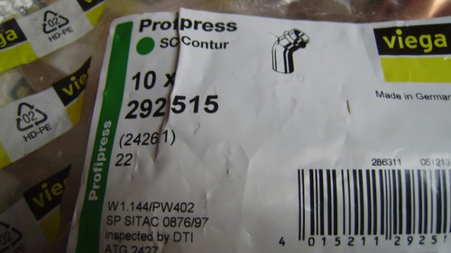 Stück viega profipress - ,
