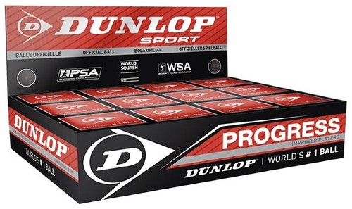 Dunlop progress squash balls - dunlop,