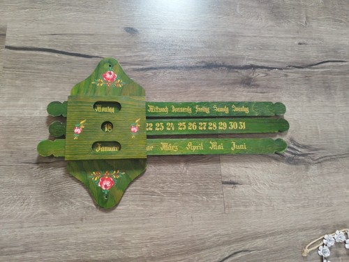 Unendlicher kalender holz - unendlicher,