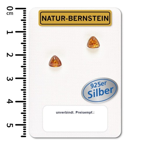 Natur bernstein amber ohrringe - amber,