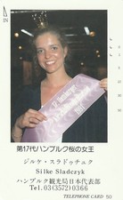 Erotik/Hübsche Lady/Girl/Sexy Frau/Miss Hamburg 91/Girl/Model - Japan gebr. 5229