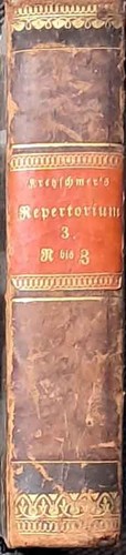 Kretzschmer repertorium aller - repertorium,