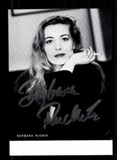 Barbara Rudnik Autogrammkarte