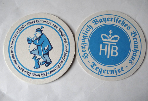 Bierdeckel herzoglich - bierdeckel,