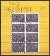 Schweiz PRO AERO 1981 MiNr