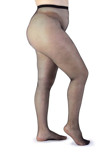 Netzstrumpfhose für curvy - netzstrumpfhose,