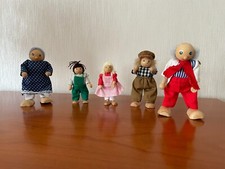 Holz Puppen  5 Personen