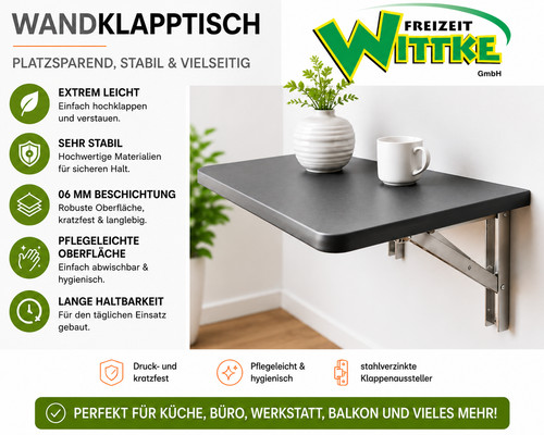 Wandklapptisch b45 t35 - b45,