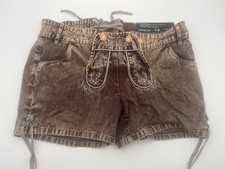Trachten Jeans Shorts 36 38 40 42 Oktoberfest Tracht Esmara braun Neu