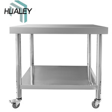 91*86*cm Edelstahltisch mit