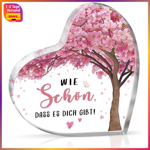 Herzförmige acryldeko als - herzförmige,