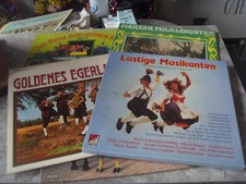 LP Sammlung von diversen Volksmusikanten