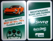Schweizer Auto-Quartett * mit