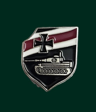 Wehrmacht-Abzeichen WWII – Panzertruppe  2,5x2,1 cm