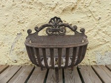 Antiker Kaminrost Gusseisen Frankreich  Rarität Feuerschale Feuerbock Kamin Deko