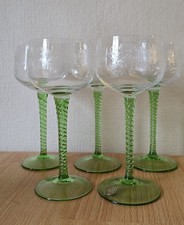 5 Stück transparente grüne