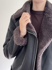 Damen Jacke aus Lederimitat