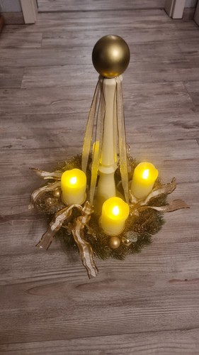 Adventskranz mit