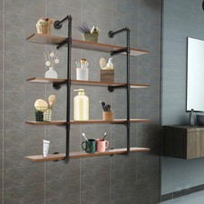 Hängendes 4-Tier Wandregal