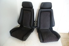 RECARO SITZE FAHRER UND BEIFAHRER NEU BEZOGEN DEFENDER-G-MODEL..