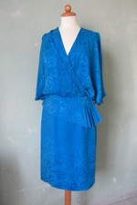 Louis Féraud Kleid blau