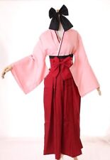 Saber Okita Souji Fate Grand Order Cosplay Rot und Pink Kimono Set