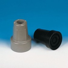 2St. Krückenkapsel Stockkapsel 16mm 18mm mit Stahleinlage Krücken Gehstock Gummi