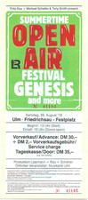 Genesis, Zappa, Scorpions In