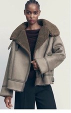 Zara Damen Parka Jacke Gr. S