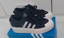 adidas Sneaker Nizza Platform   Gr. 36,5  schwarz/weiß