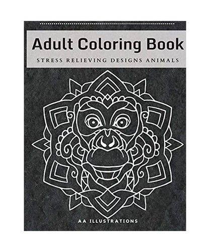 Adult coloring book stress - coloring,