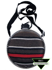 Feldflasche m Filzbezug