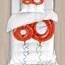 Geburtstag Bettwäsche Set Oma Party Ballons