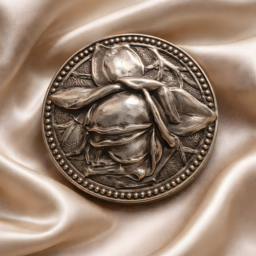 Jugendstil brosche 800er - ,