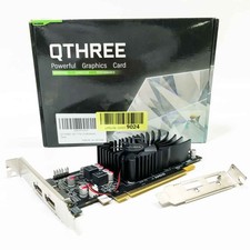 QTHREE Radeon HD 7750 Grafikkarte, 2 GB GDDR3 128-Bit, Low Profile, 2 x