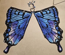 Mädchen Kostüm "Fee/Elfe/Schmetterling" für Fasching Onesize ca. 8-12 Jahre